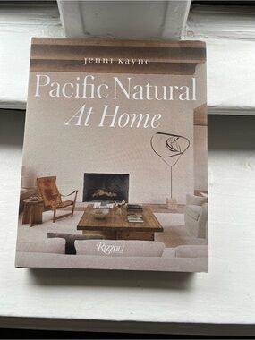 Brand new coffee table book, “Pacific Natural at  Home” by designer Jenni Kayne.